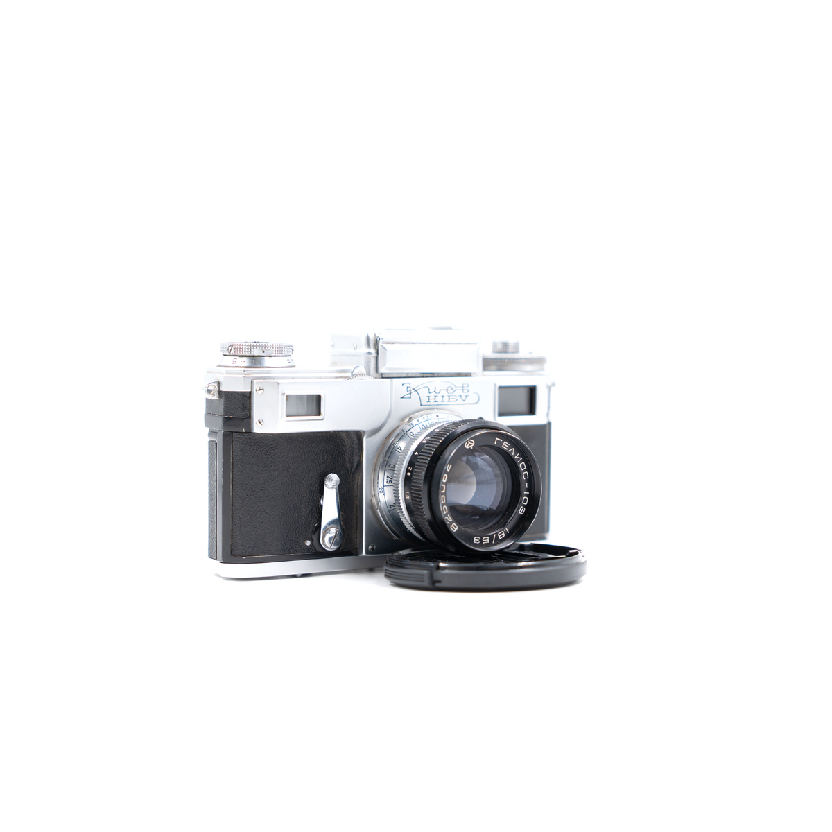Kiev 4 + Helios 103 53mm F1.8 lens