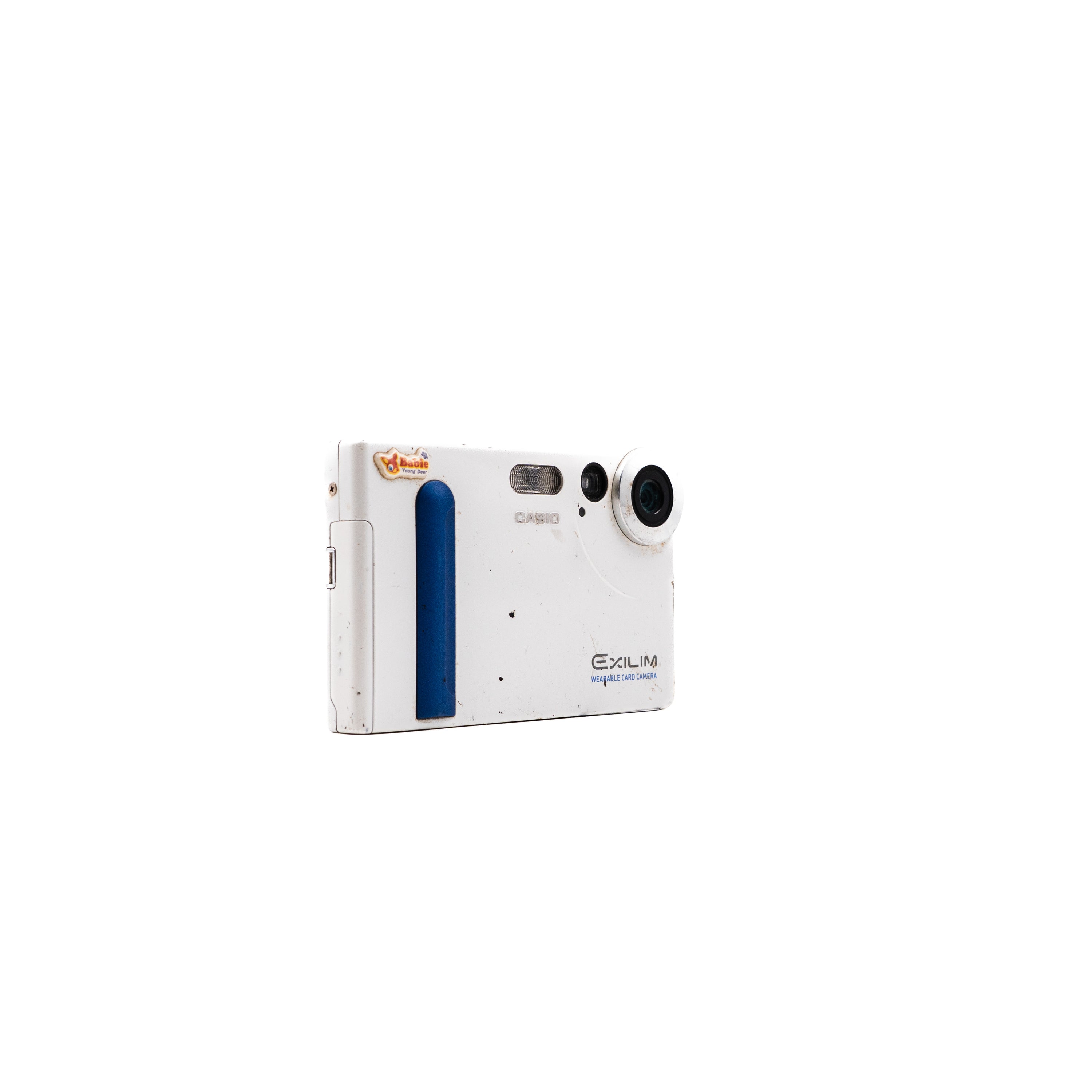 CASIO EXILIM WEARABLE CARD CAMERA -WHITE