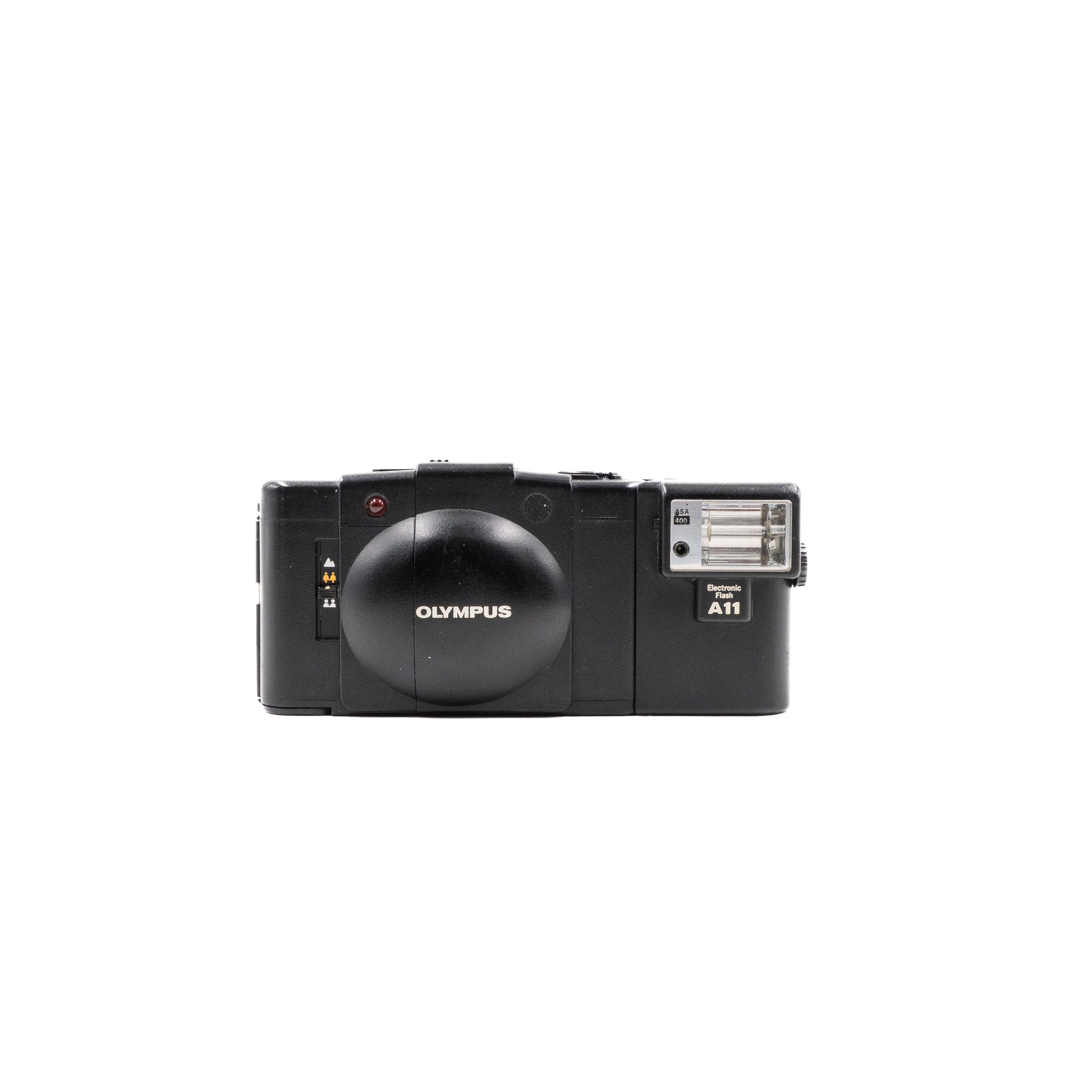 Olympus XA 2 + A11 Flash