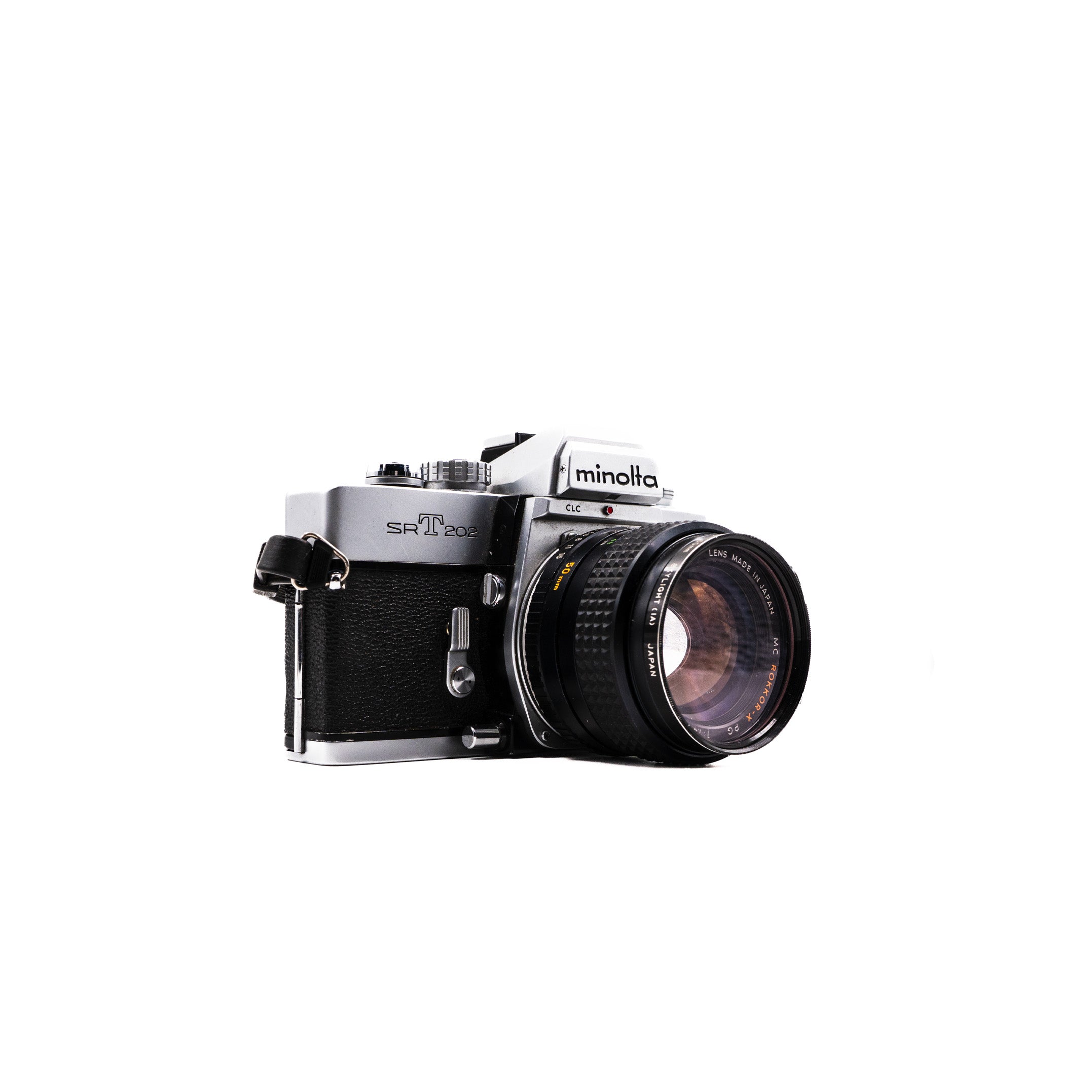 Minolta SRT 202 + 50mm lens 1.4