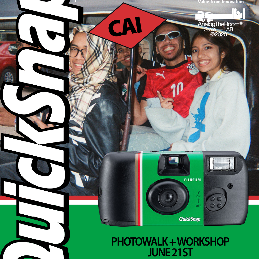 The QuickSnap Experience - Photowalk & Development Workshop | Cairo