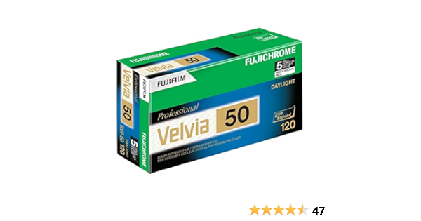 EXPIRED Fujifilm Velvia50 120 2014-2015