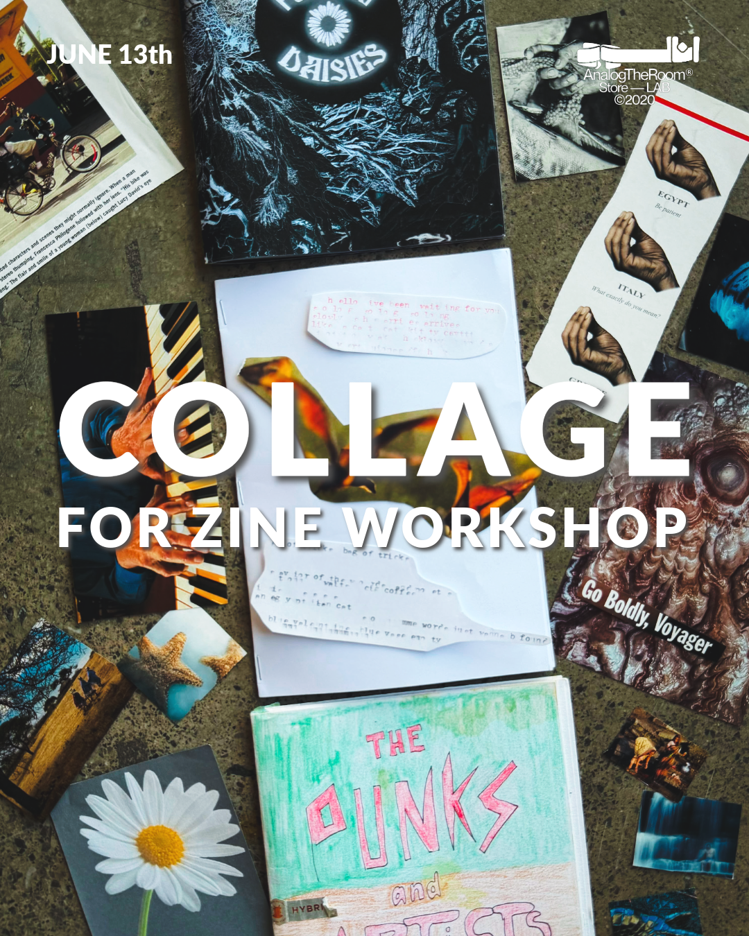 Collage for Zine Workshop