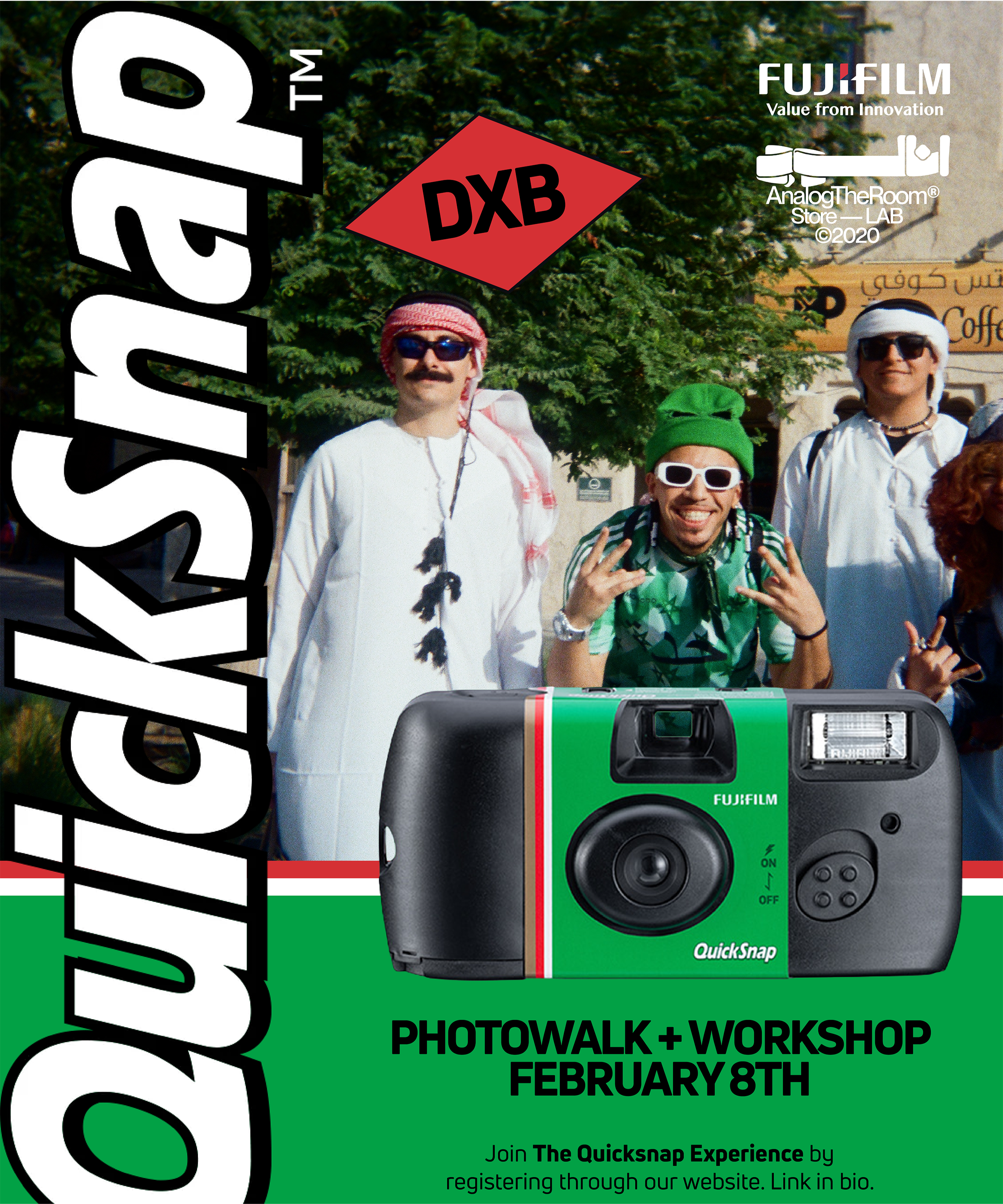 The QuickSnap Experience - Photowalk & Development Workshop