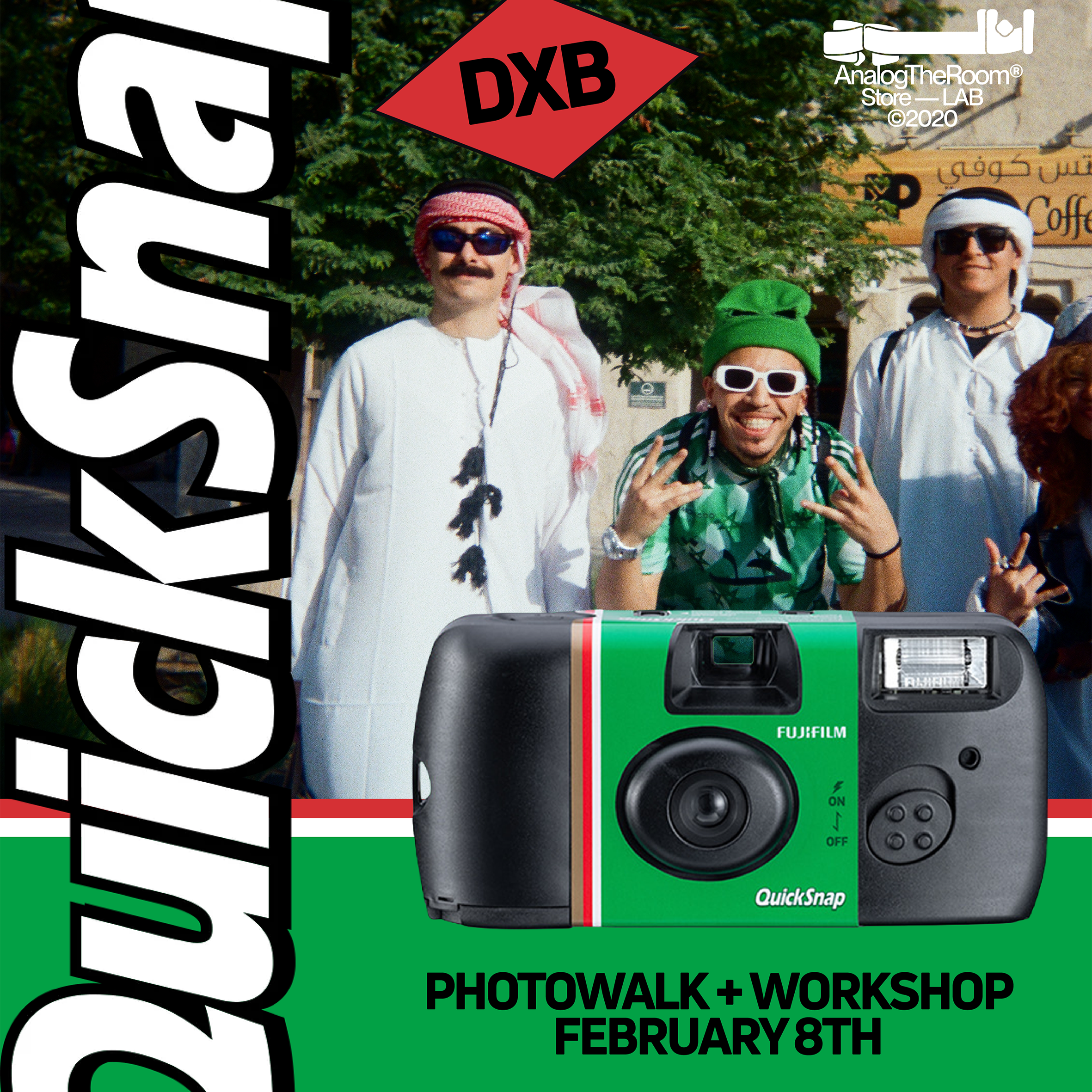 The QuickSnap Experience - Photowalk & Development Workshop