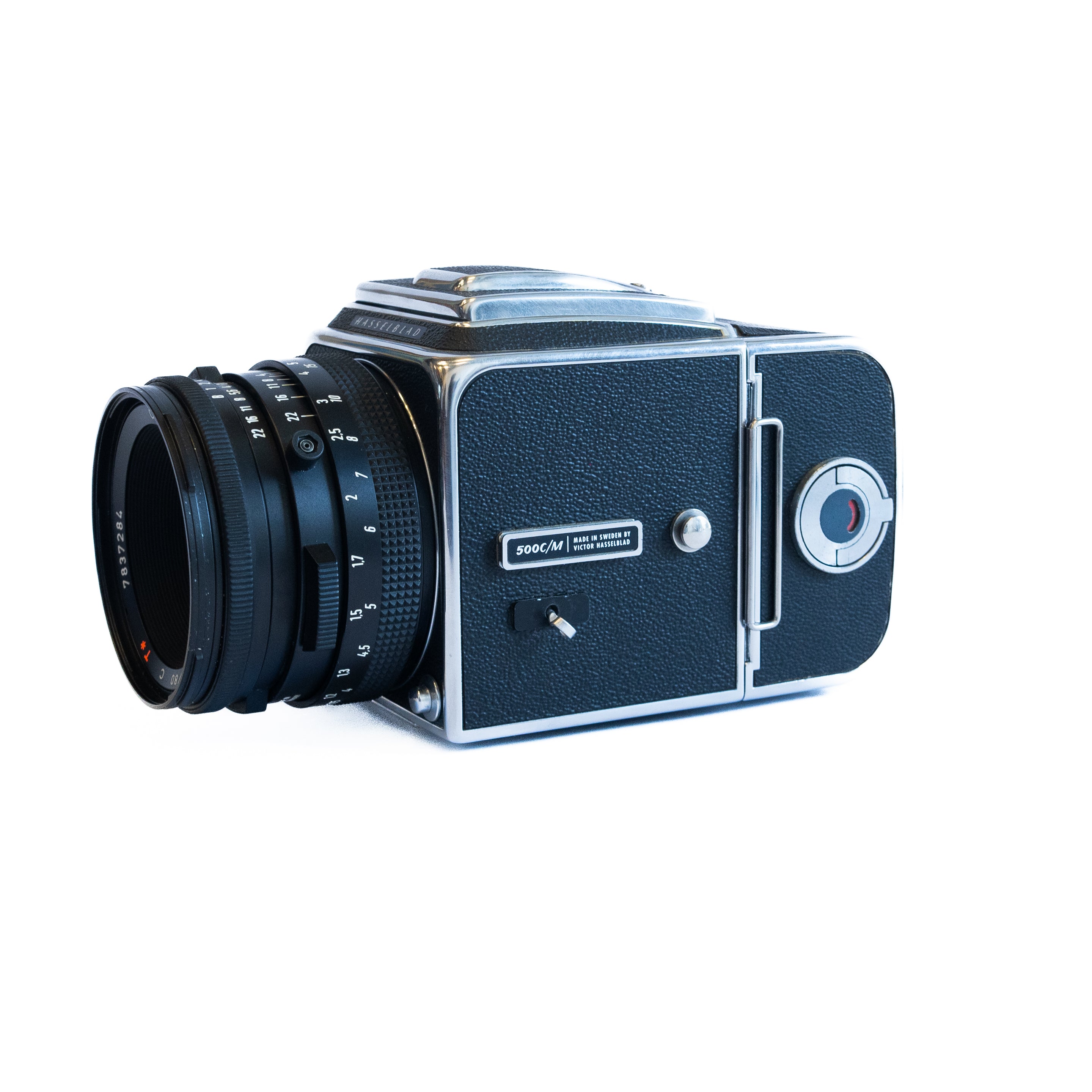 Hasselblad 500C/M Black + 80mm Lens – AnalogTheRoom