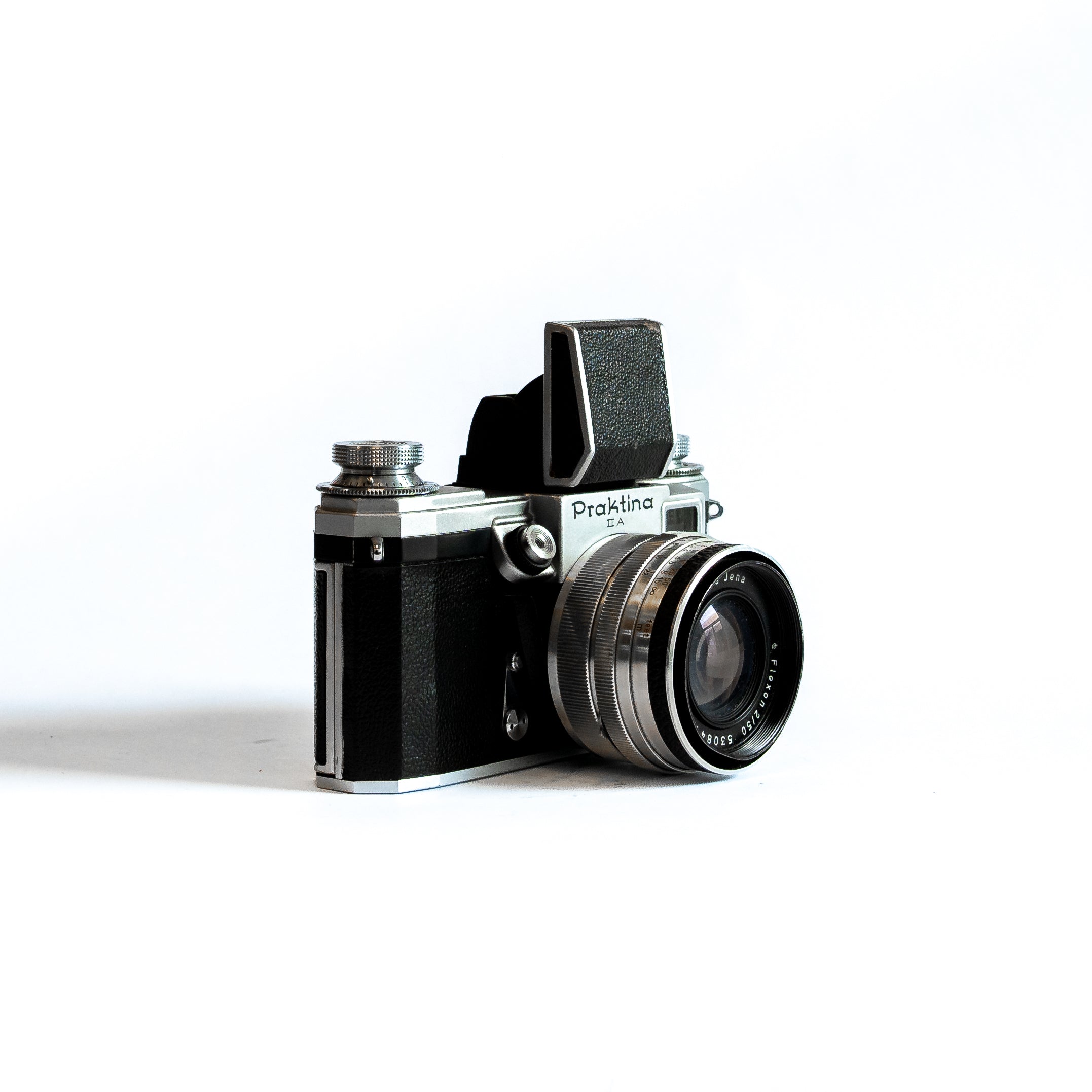 Praktina IIA (Waist Level Viewfinder) + 50mm Lens