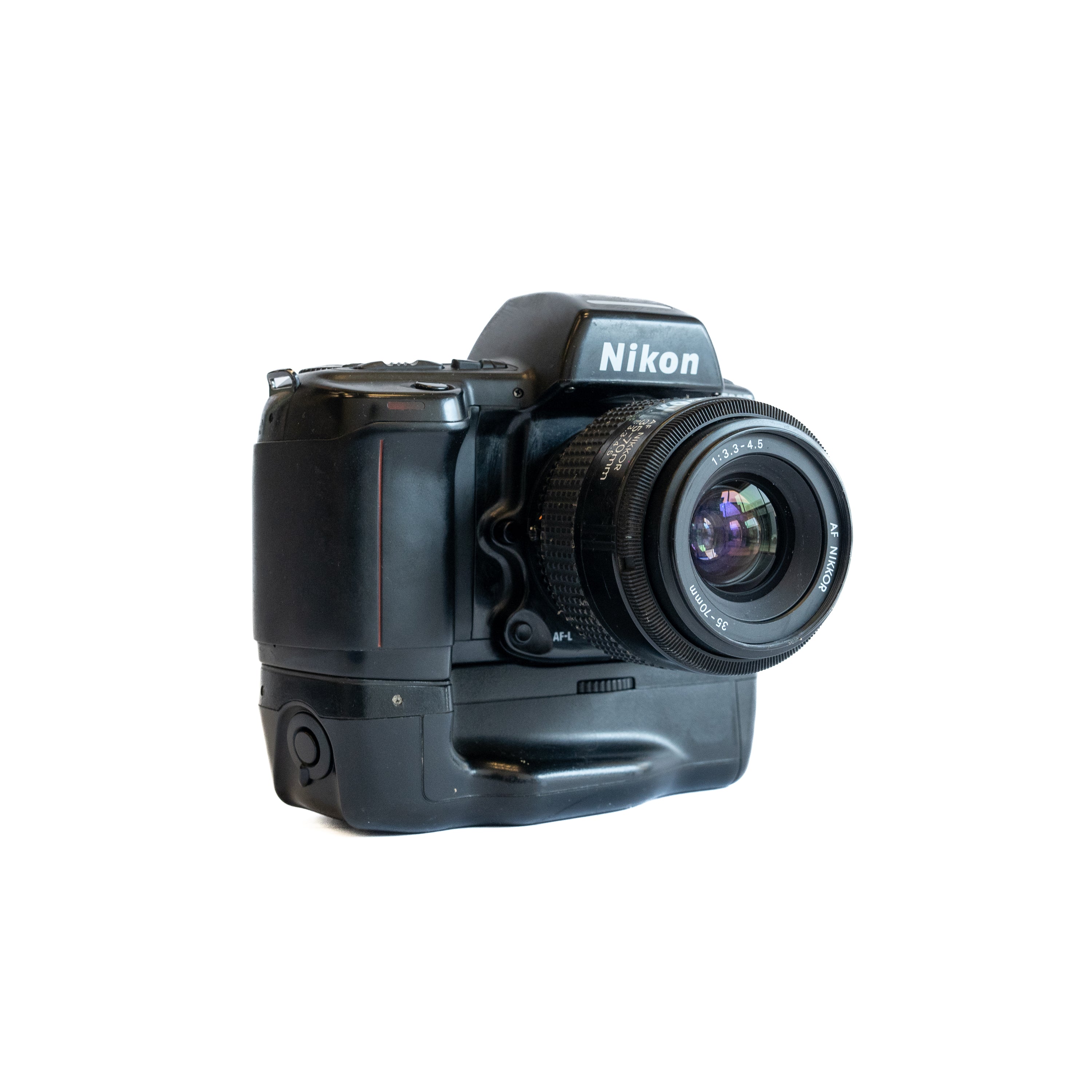 Nikon F90X + 35-70mm Lens