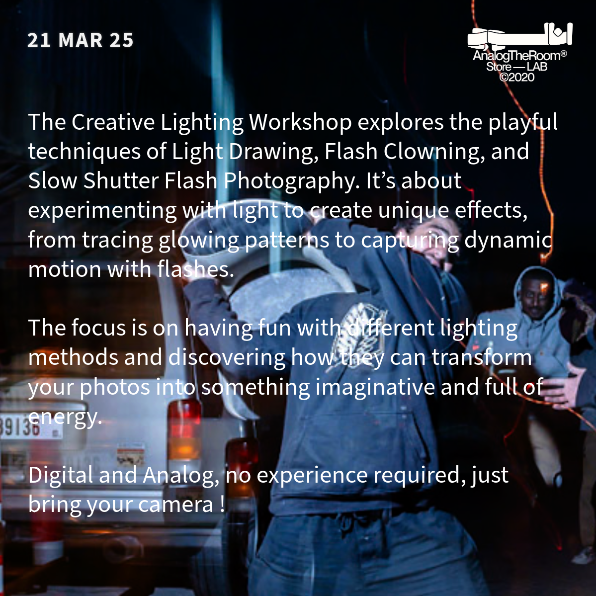 Creative Lighting - Workshop