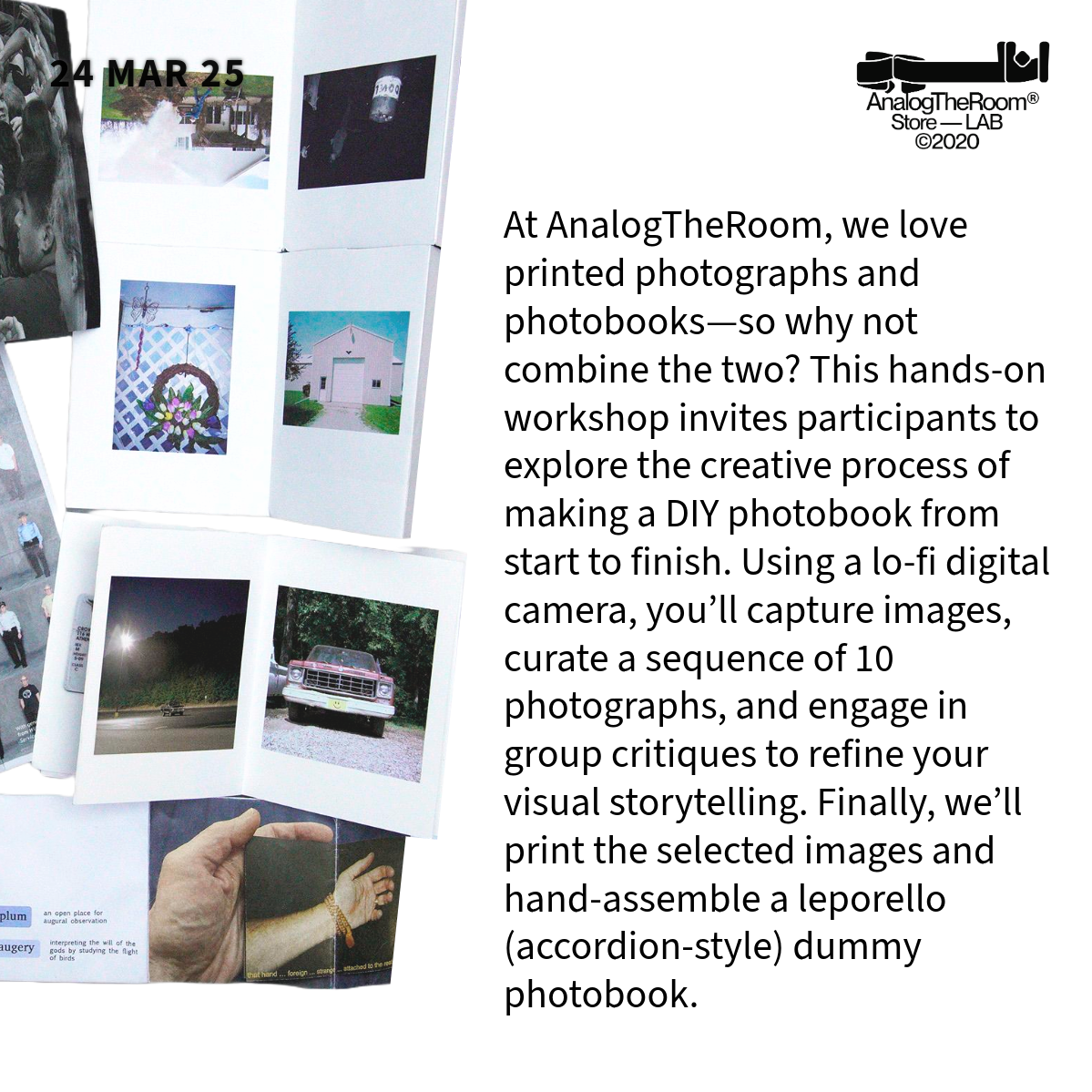 Homebrew Photobook Making - Workshop