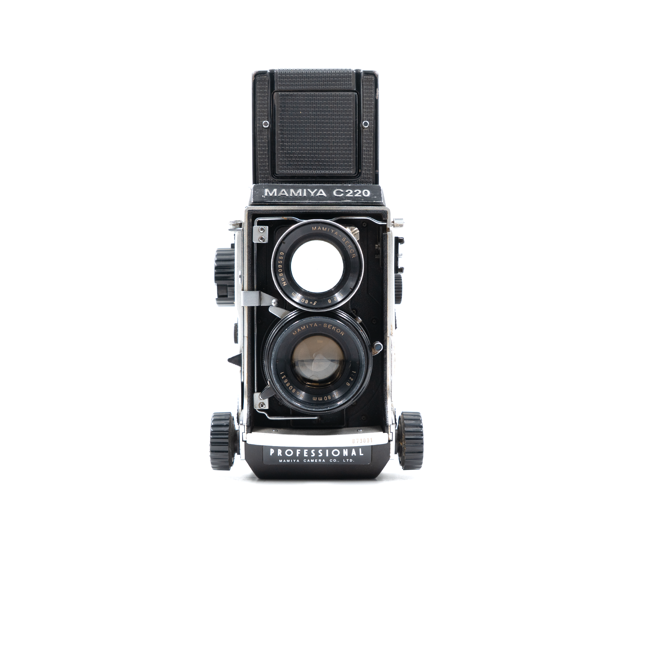 Mamiya C220 Professional + 80mm F2.8