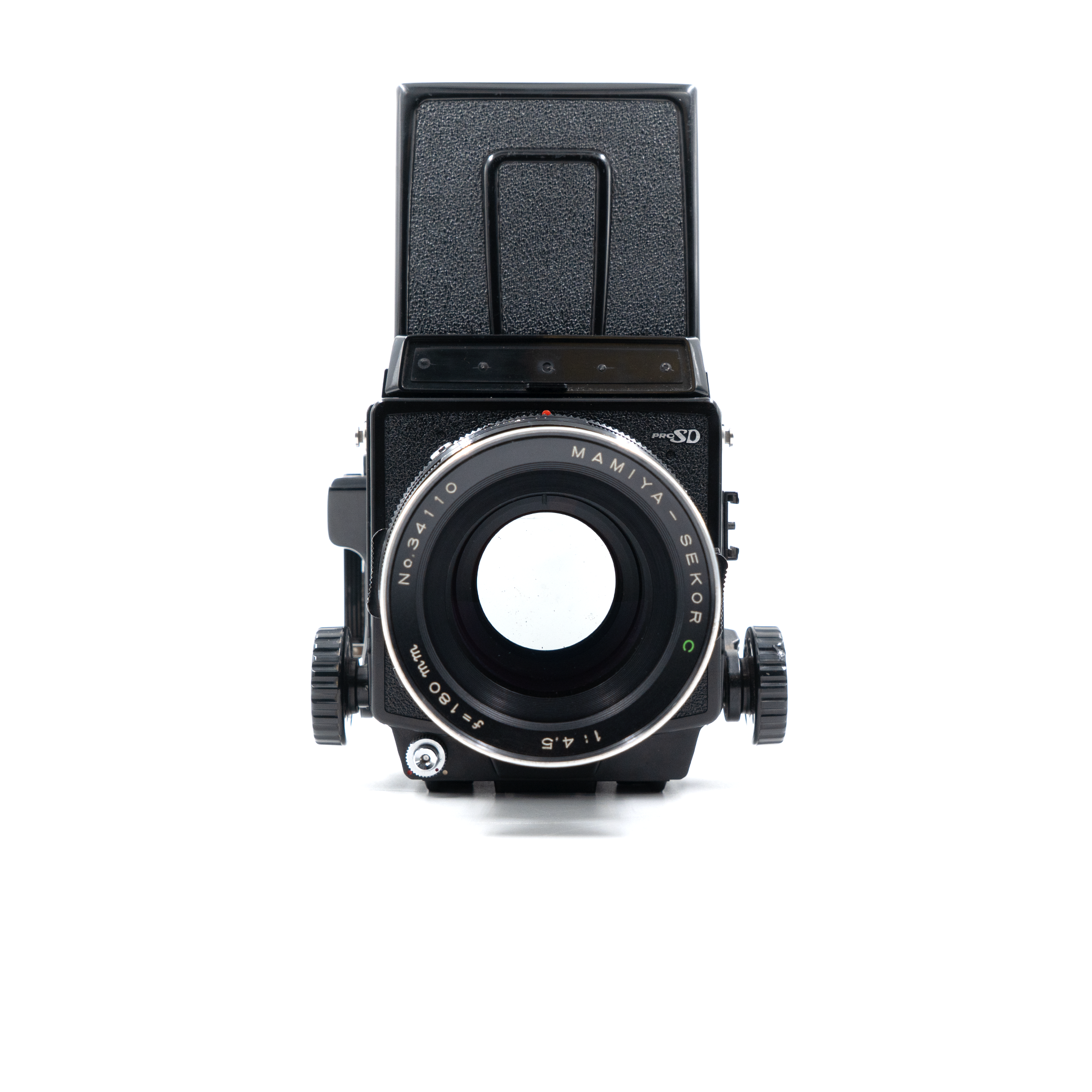 Mamiya Pro SD + 180mm f4.5 lens
