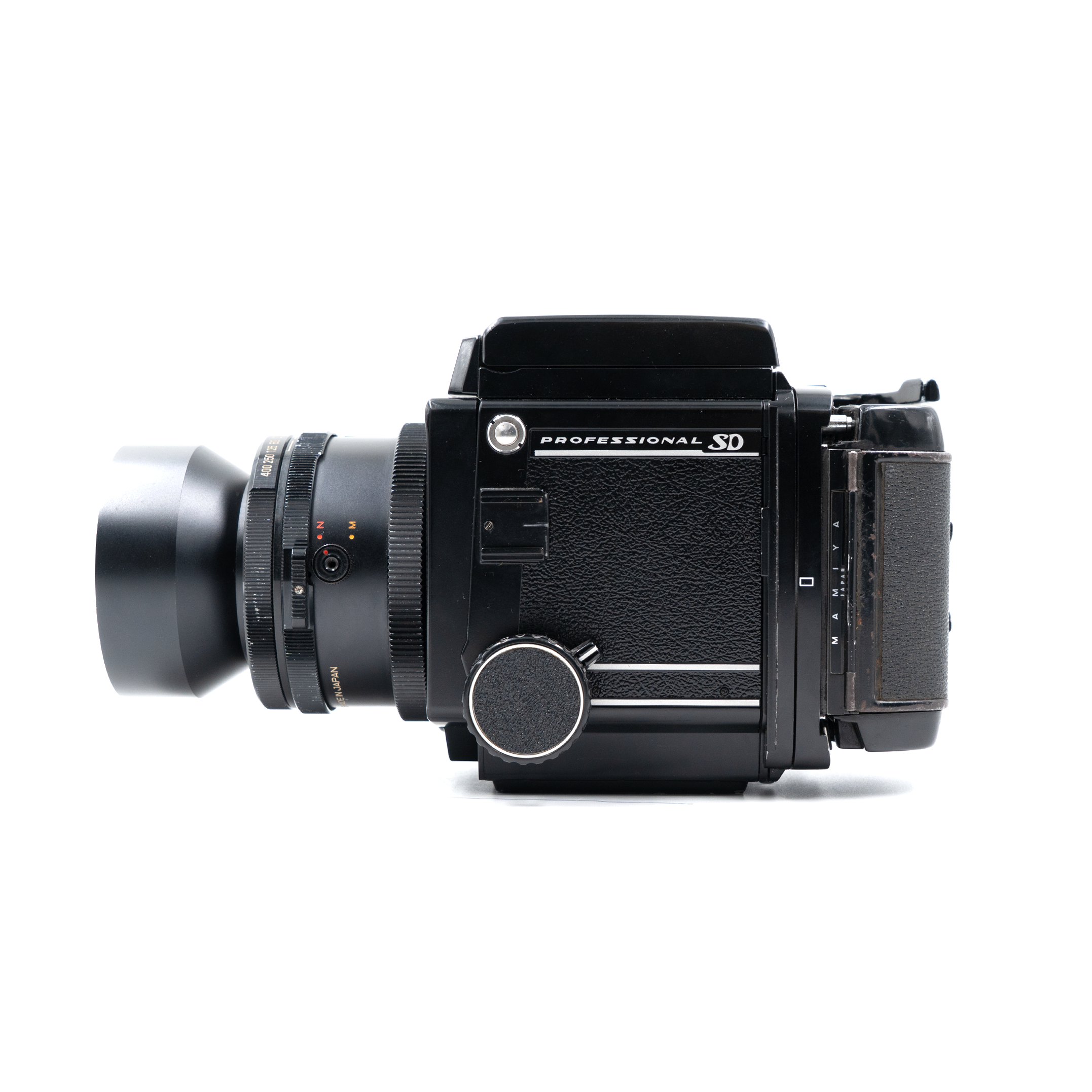 Mamiya Pro SD + 180mm f4.5 lens