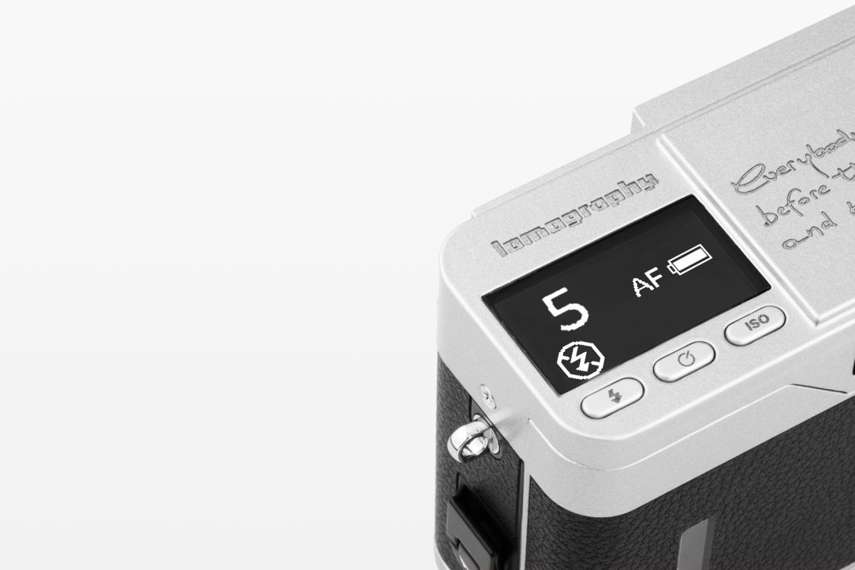 Lomo MC-A 35 mm Film Camera Silver
