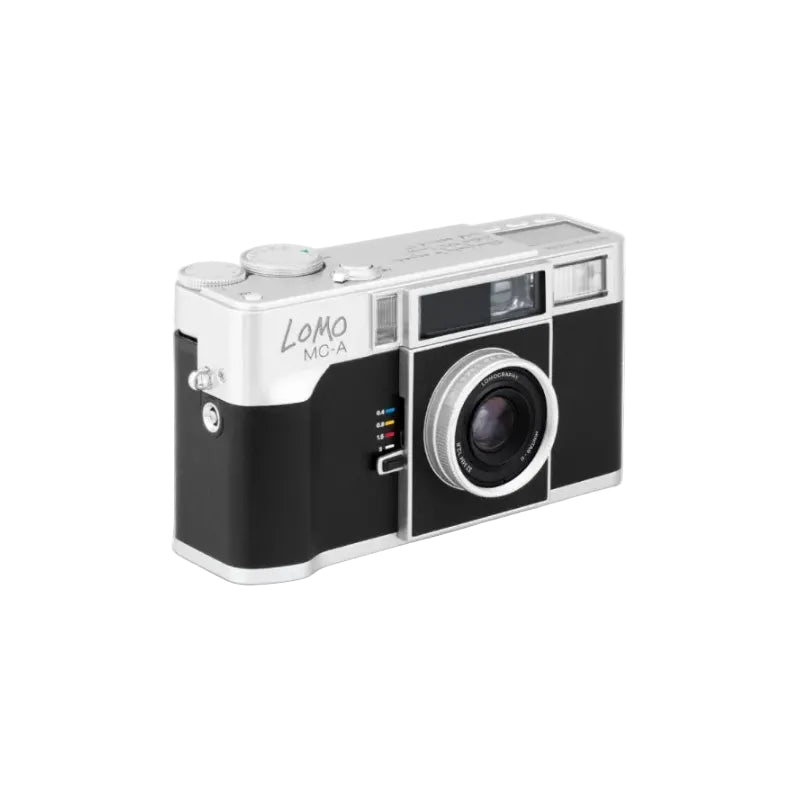 Lomo MC-A 35 mm Film Camera Silver