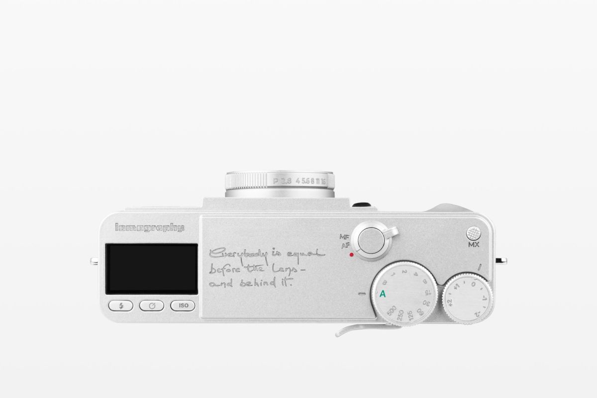 Lomo MC-A 35 mm Film Camera Silver