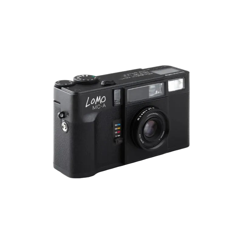 Lomo MC-A 35 mm Film Camera Black