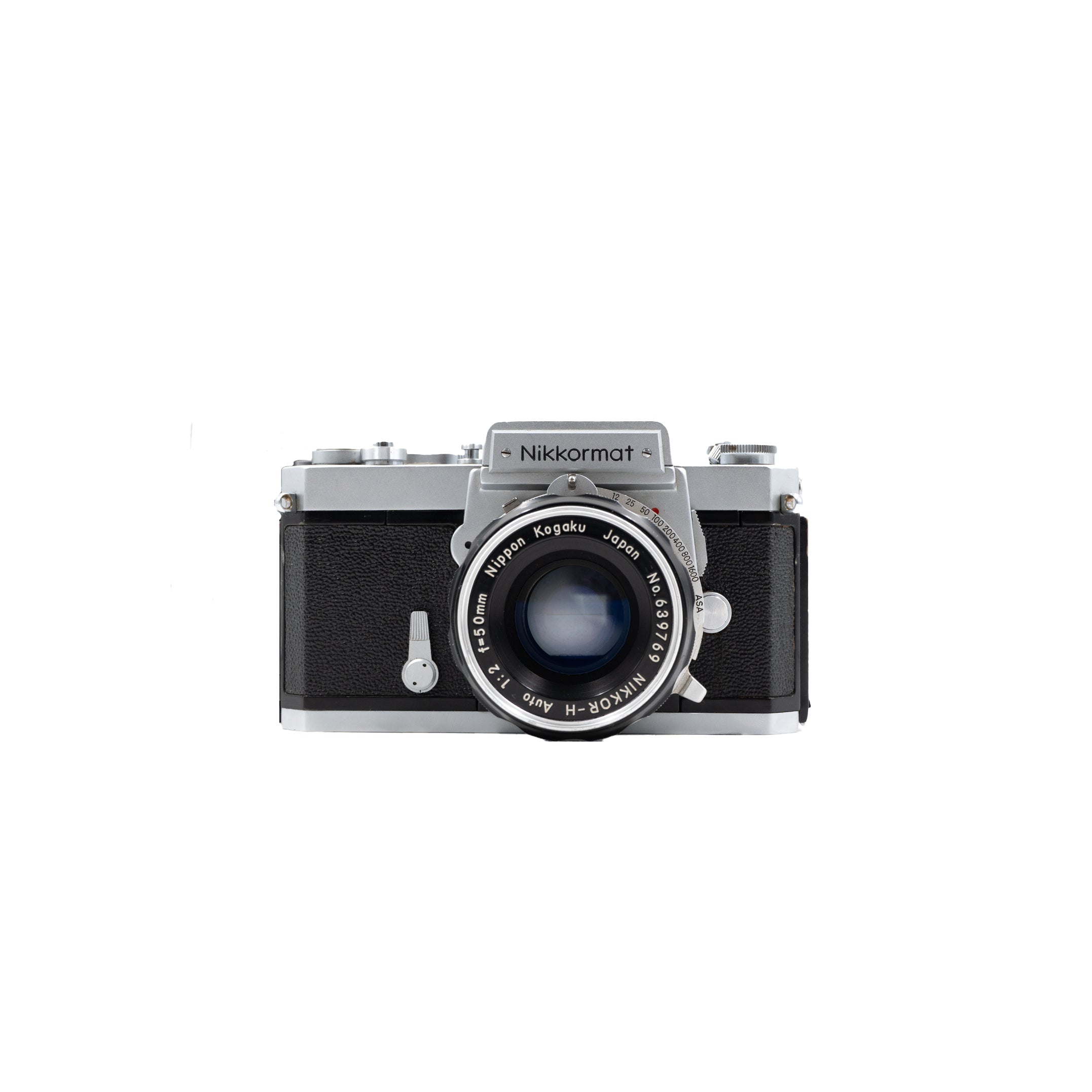 Nikkormat + 50mm f2 lens