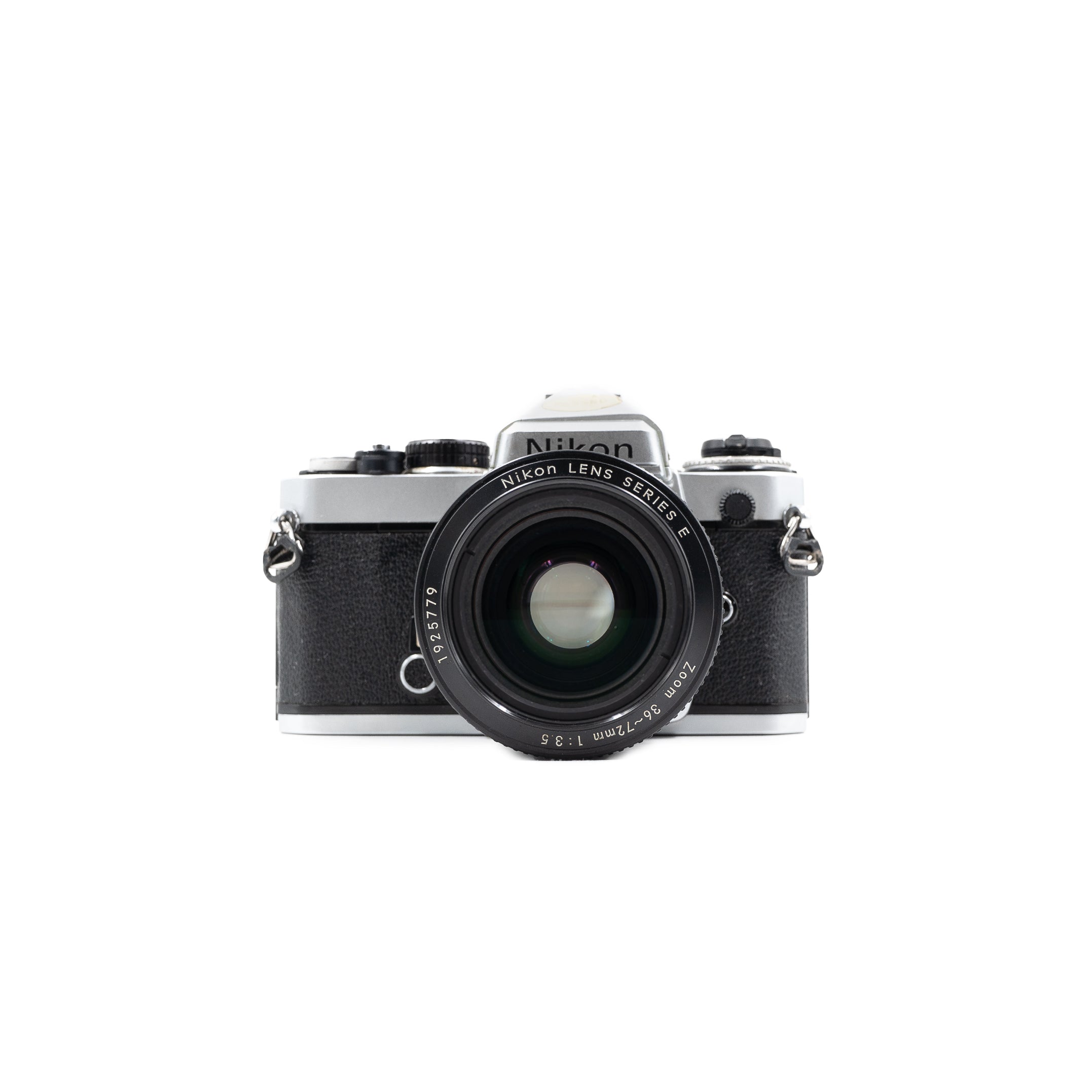 Nikon FE + 36-72mm f3.5 lens