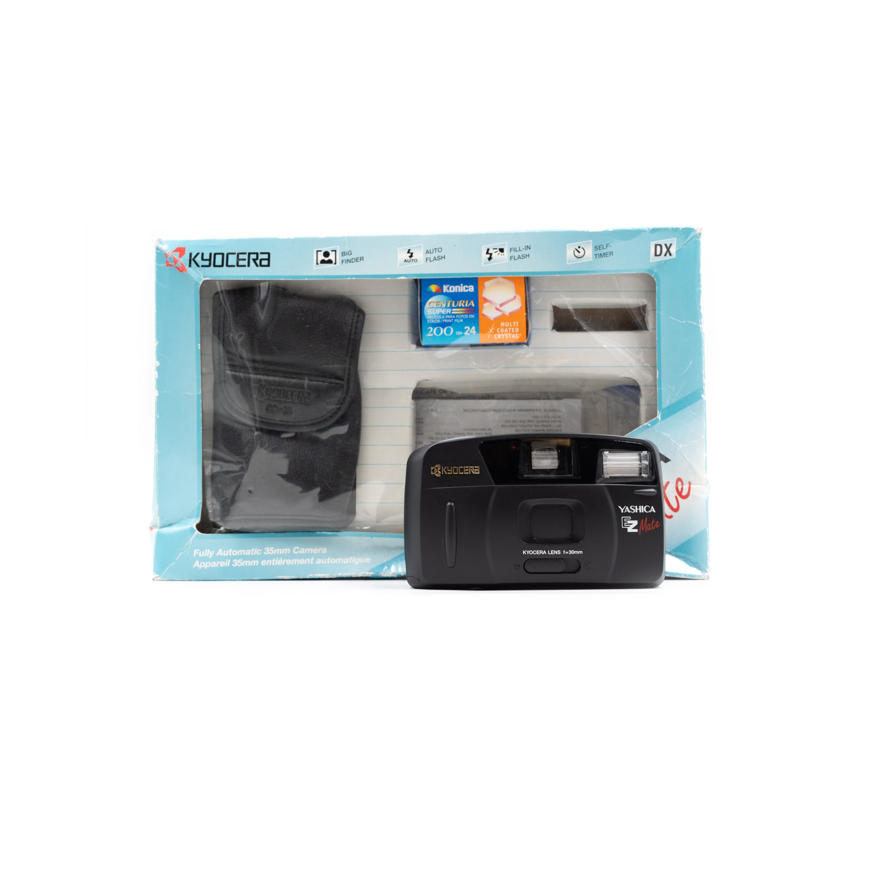Yashica Kyocera EZ Mate Black in Box